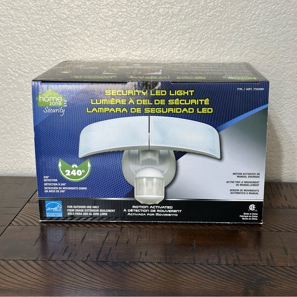 Other - Home Zone 710080 Wide Adjustable Motion Activated LED Outdoor Security Light
